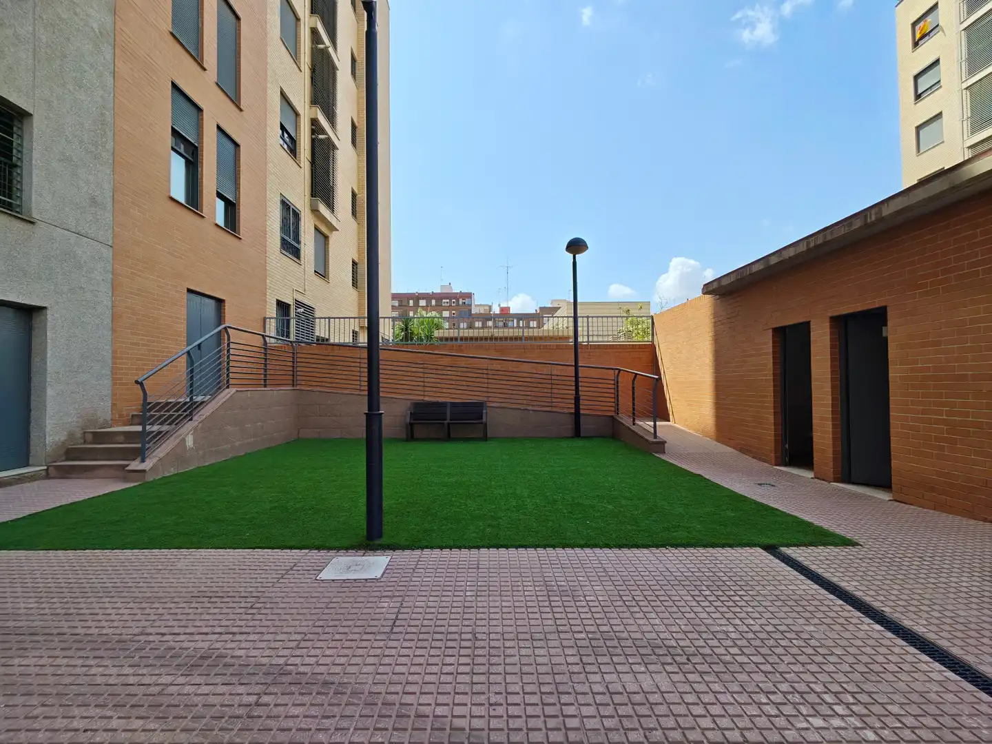 Terraza de Piso de alquiler en Valencia con Aire acondicionado, Calefacción y Jardín privado