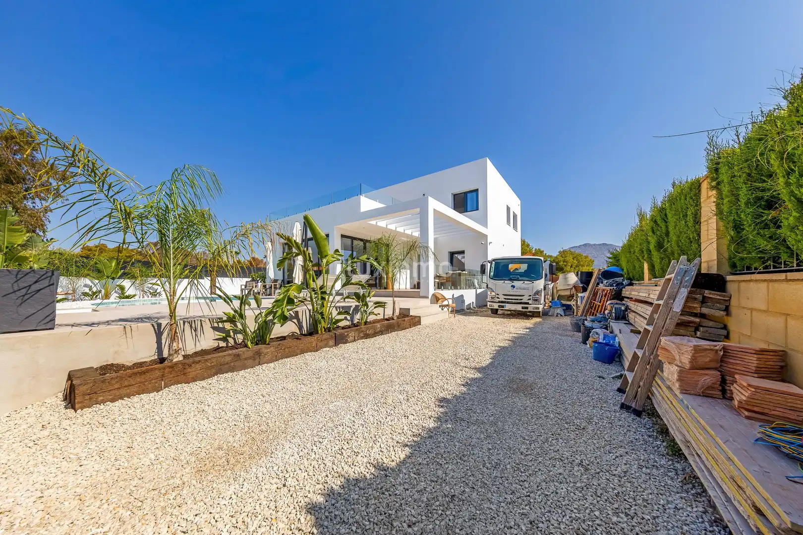 Vista exterior de Casa o chalet en venta en La Nucia con Aire acondicionado, Calefacción y Terraza