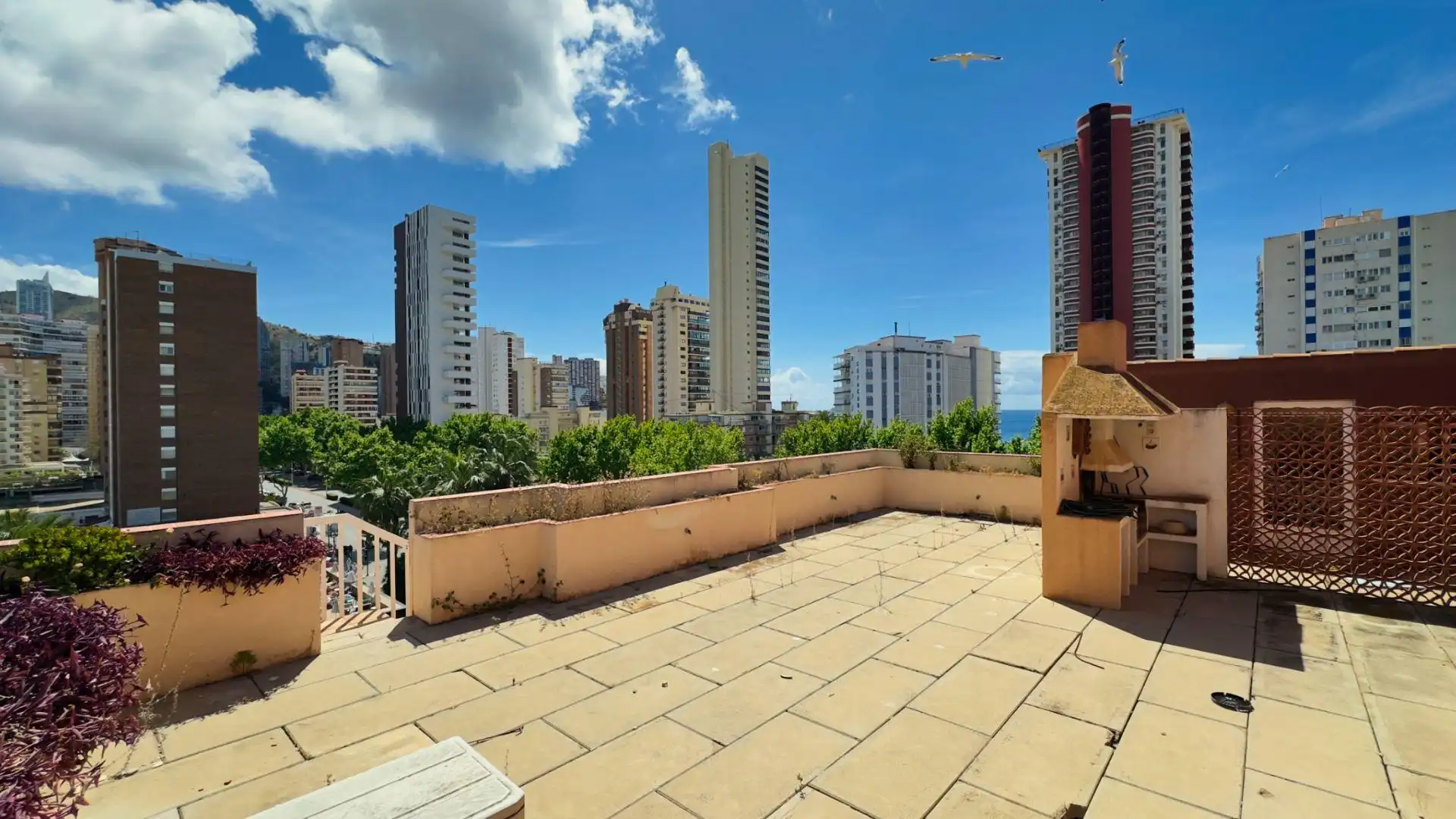 Terrassa de Dúplex en venda en Benidorm amb Aire condicionat, Calefacció i Moblat