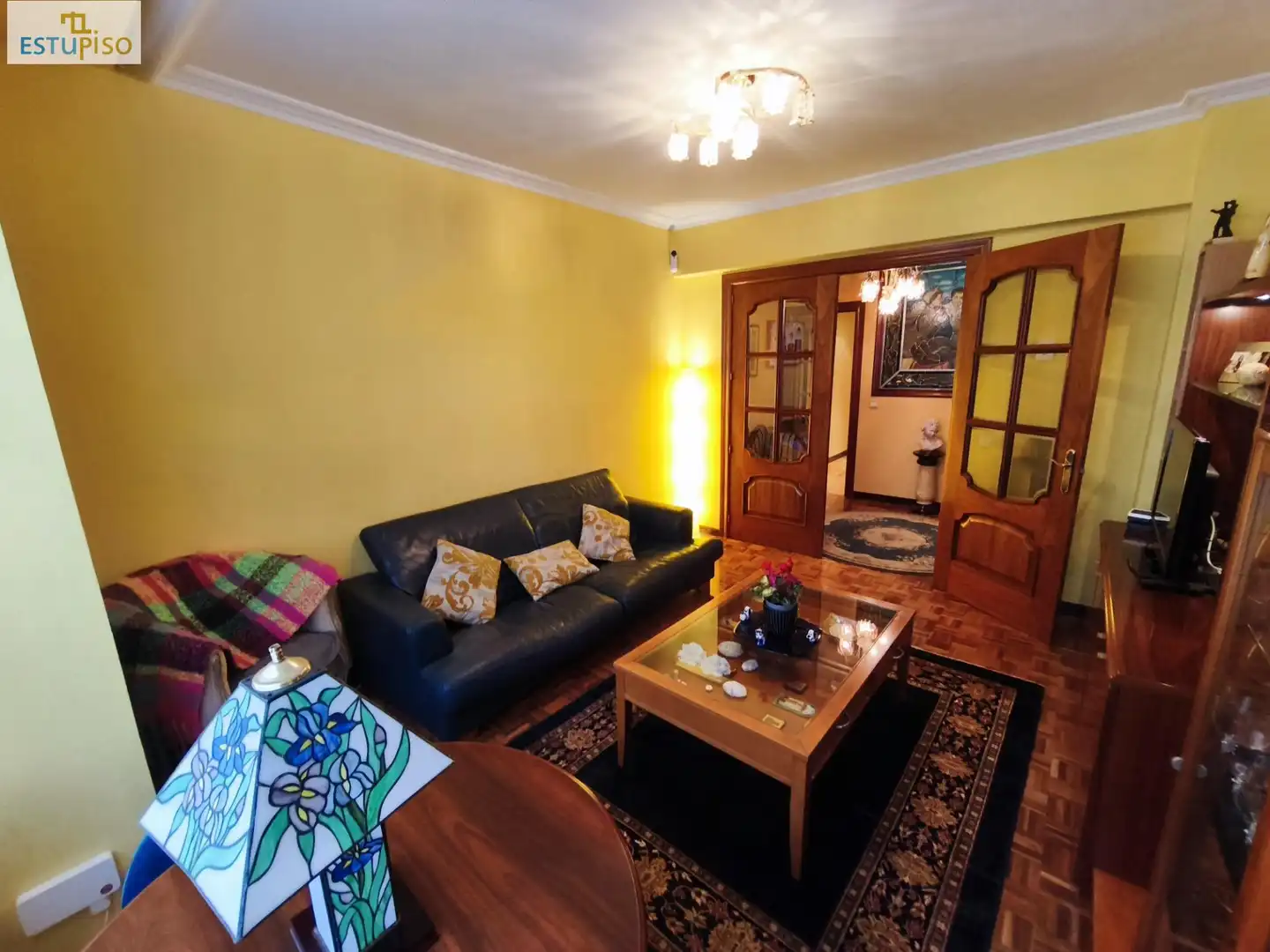 Living room of Flat for sale in Ensanche