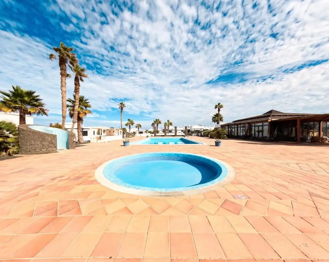Piscina de Casa adosada en venta en Yaiza con Aire acondicionado, Jardín privado y Terraza