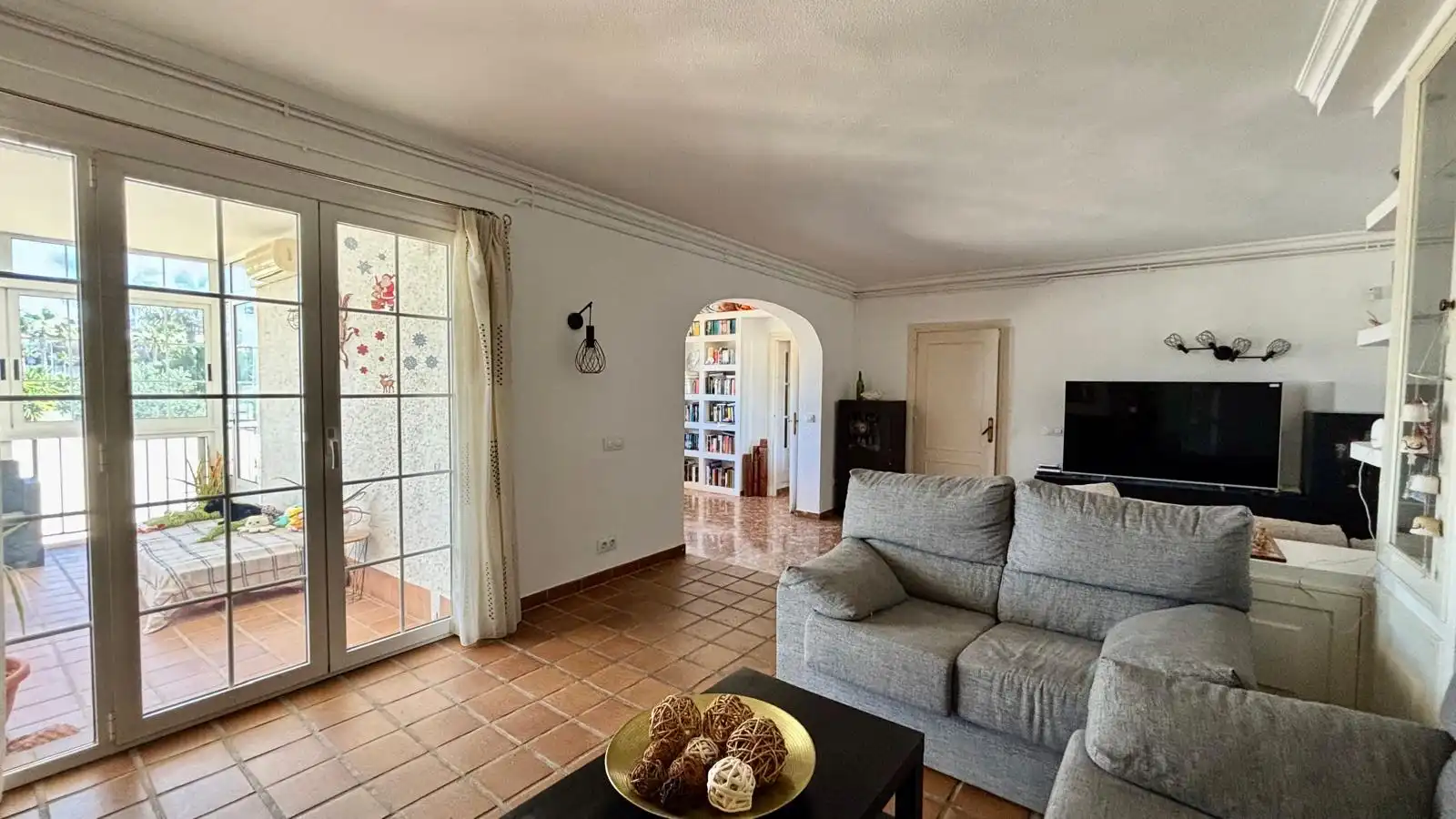 Sala de estar de Casa o chalet en venta en Cartagena con Calefacción, Terraza y Amueblado