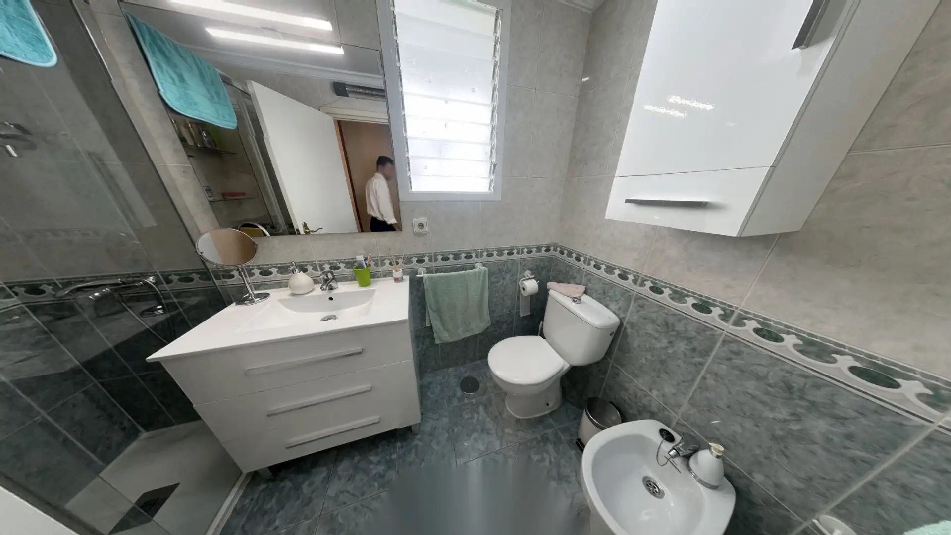 Bathroom of Flat for sale in Alicante / Alacant  with Air Conditioner, Heating and Furnished