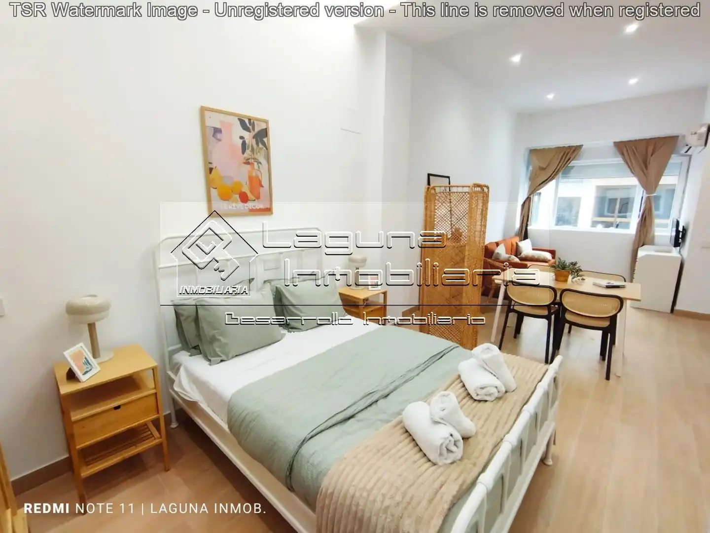 Schlafzimmer von Wohnung zur Miete in Cádiz mit Klimaanlage und Möbliert