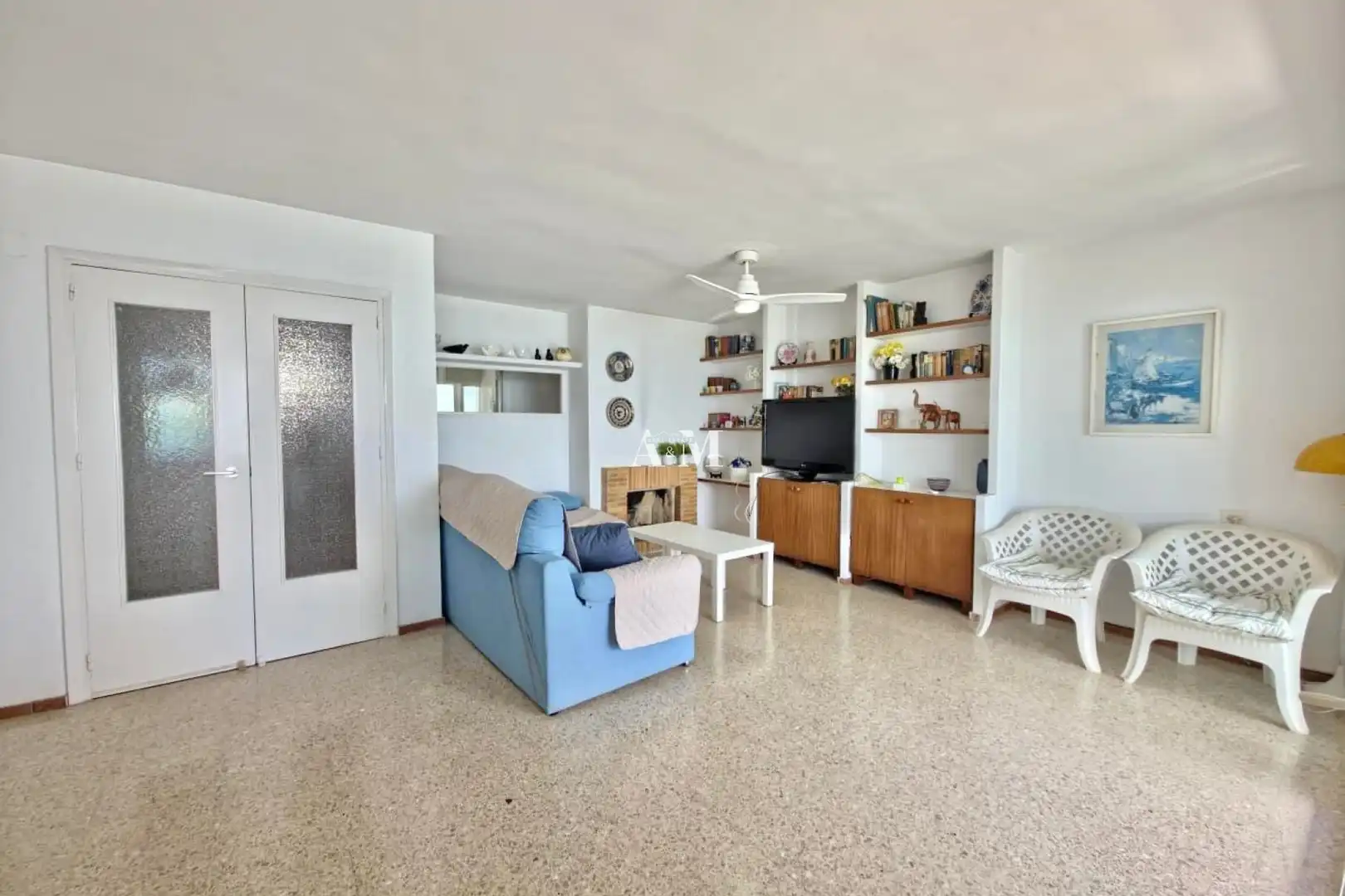 Sala de estar de Piso de alquiler en Torrevieja con Aire acondicionado, Calefacción y Terraza