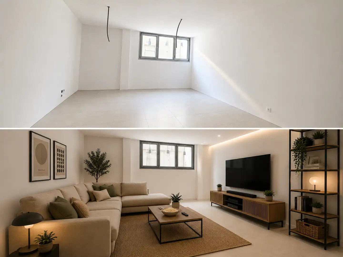 Sala de estar de Casa adosada en venta en Valdemoro con Aire acondicionado