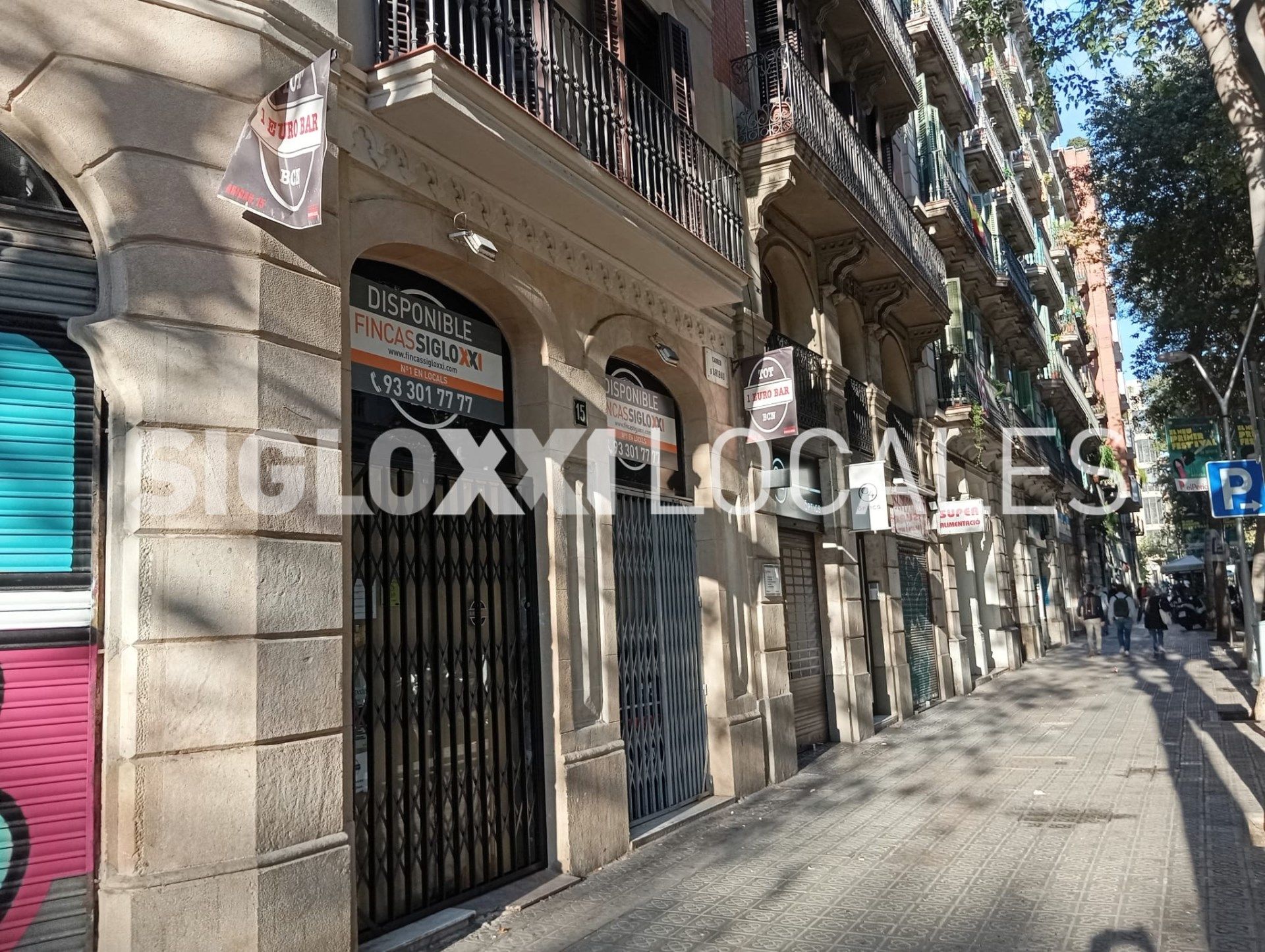 Exterior view of Premises to rent in  Barcelona Capital