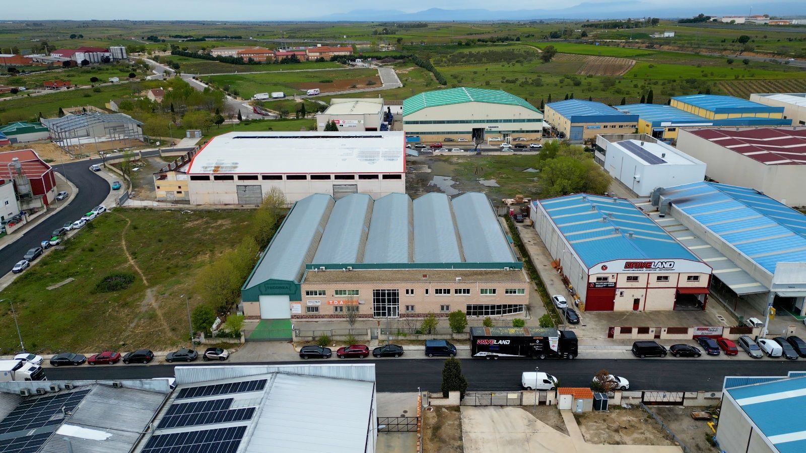Exterior view of Industrial buildings for sale in Valmojado  with Heating and Alarm