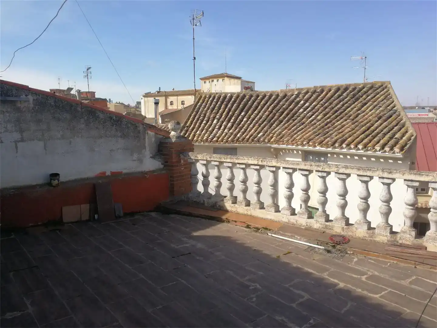 Terraza de Planta baja en venta en Casas-Ibáñez con Amueblado y Balcón