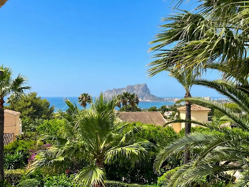 Vista exterior de Casa o chalet en venta en Moraira con Aire acondicionado, Calefacción y Jardín privado