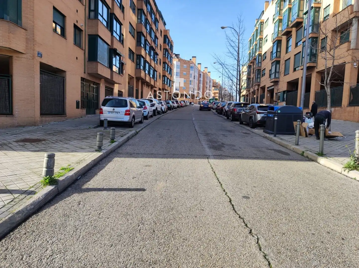 Vista exterior de Garatge de lloguer en Madrid