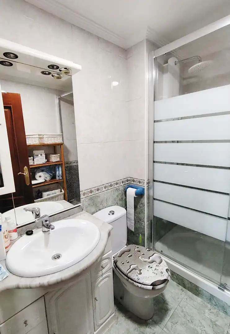 Bathroom of Houses for sale in Villaviciosa  with Heating, Private garden and Parquet flooring