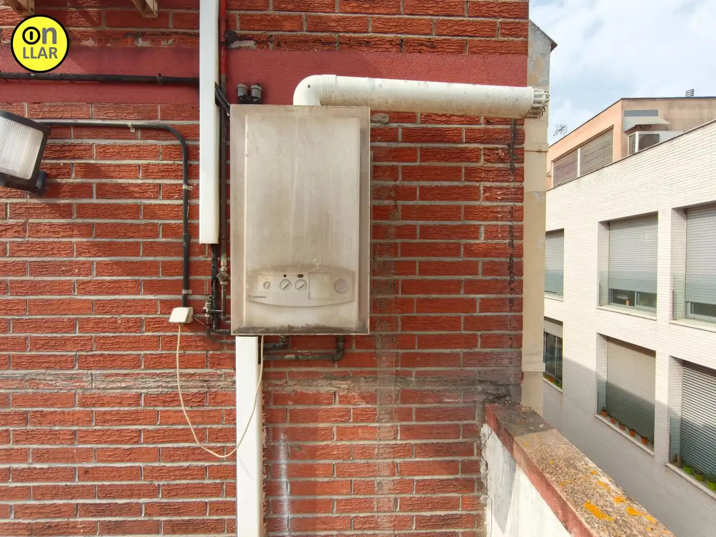Vista exterior de Pis en venda en Mollet del Vallès amb Aire condicionat, Calefacció i Terrassa