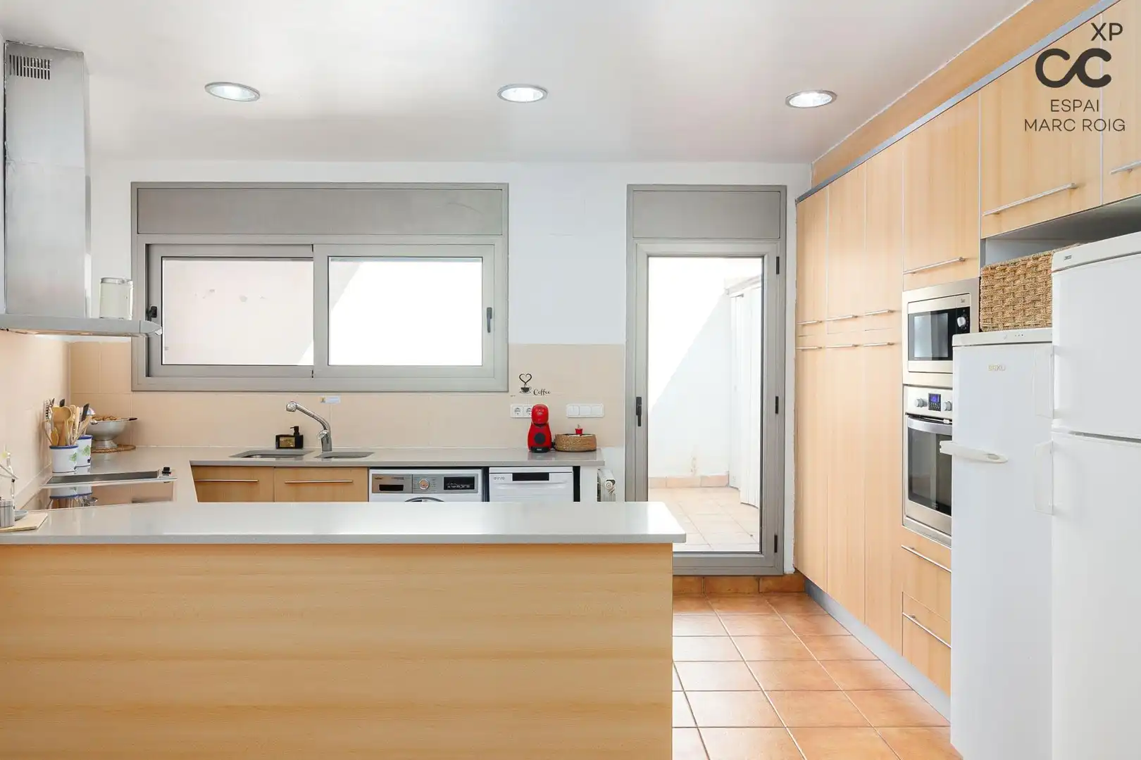 Kitchen of Attic for sale in Portbou  with Air Conditioner, Heating and Terrace
