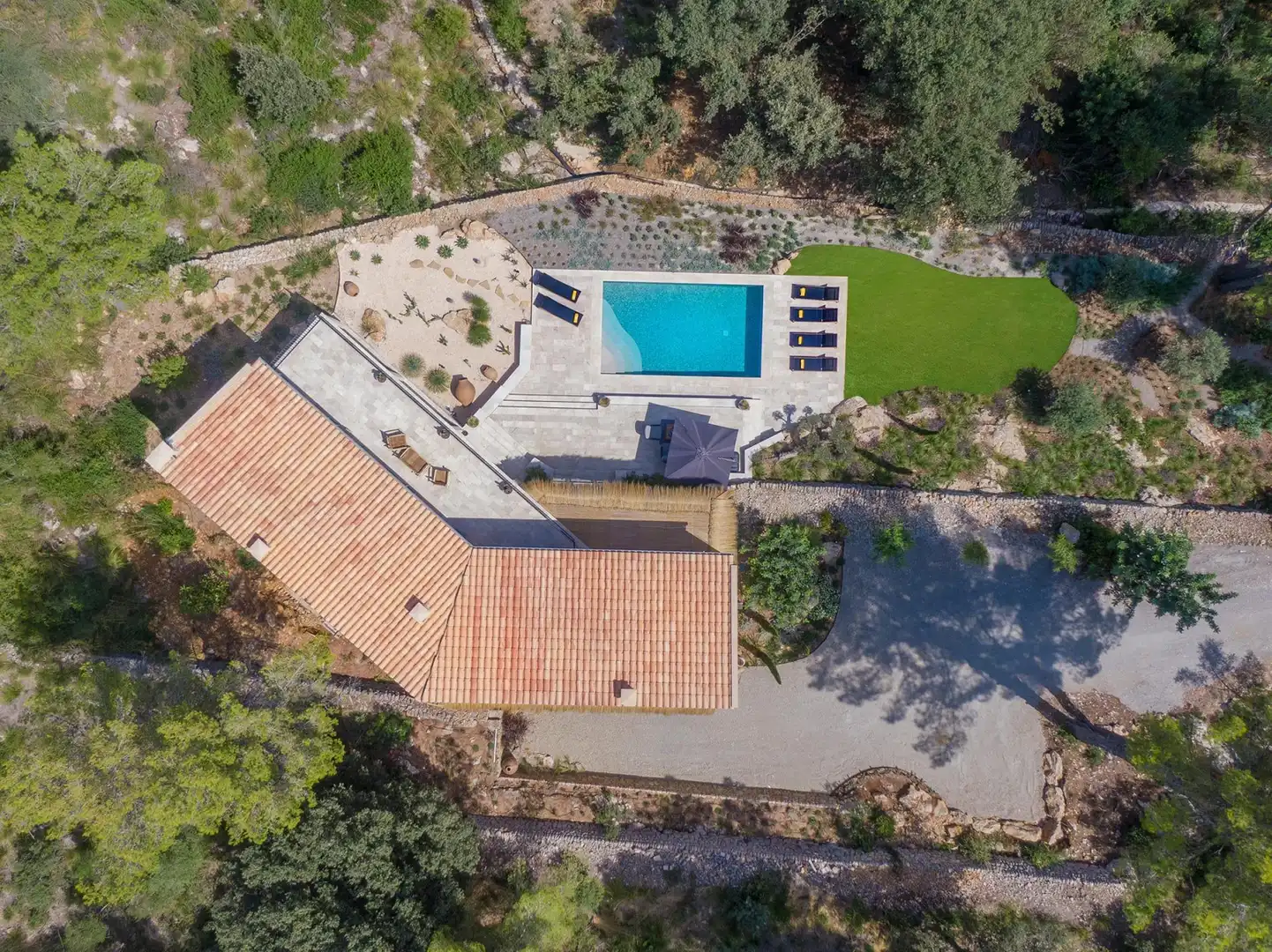 Exterior view of Houses for rent in Pollença  with Air Conditioner, Terrace and Storage room