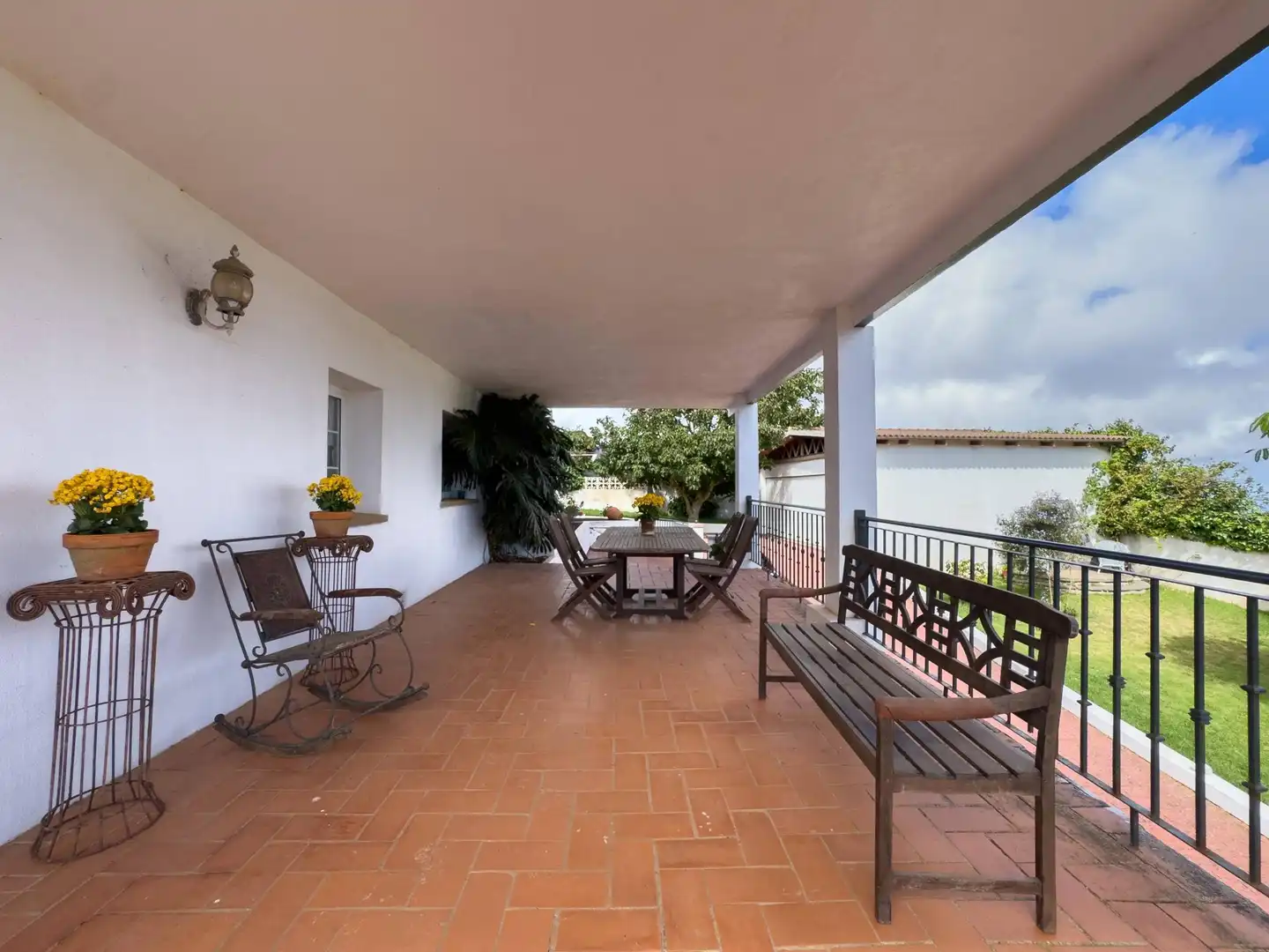 Terraza de Casa o chalet en venta en El Rosario con Calefacción, Jardín privado y Terraza