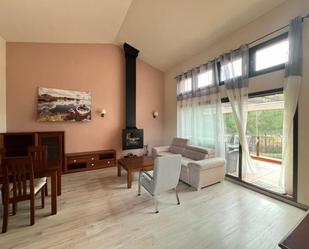 Sala d'estar de Àtic en venda en Mont-roig del Camp amb Aire condicionat i Piscina