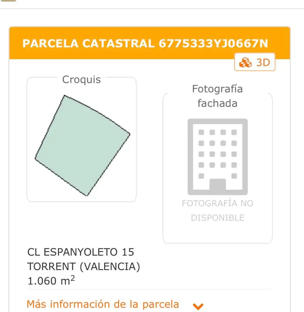 Terreny residencial en venda a Calle Españoleto 15, imagen 7