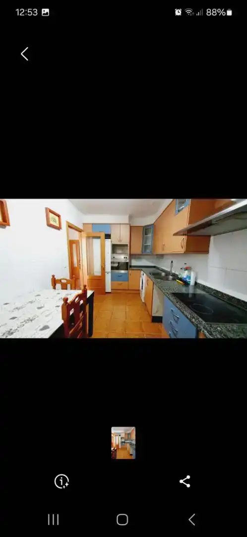 Cocina de Casa adosada en venta en Morentin con Jardín privado, Parquet y Amueblado