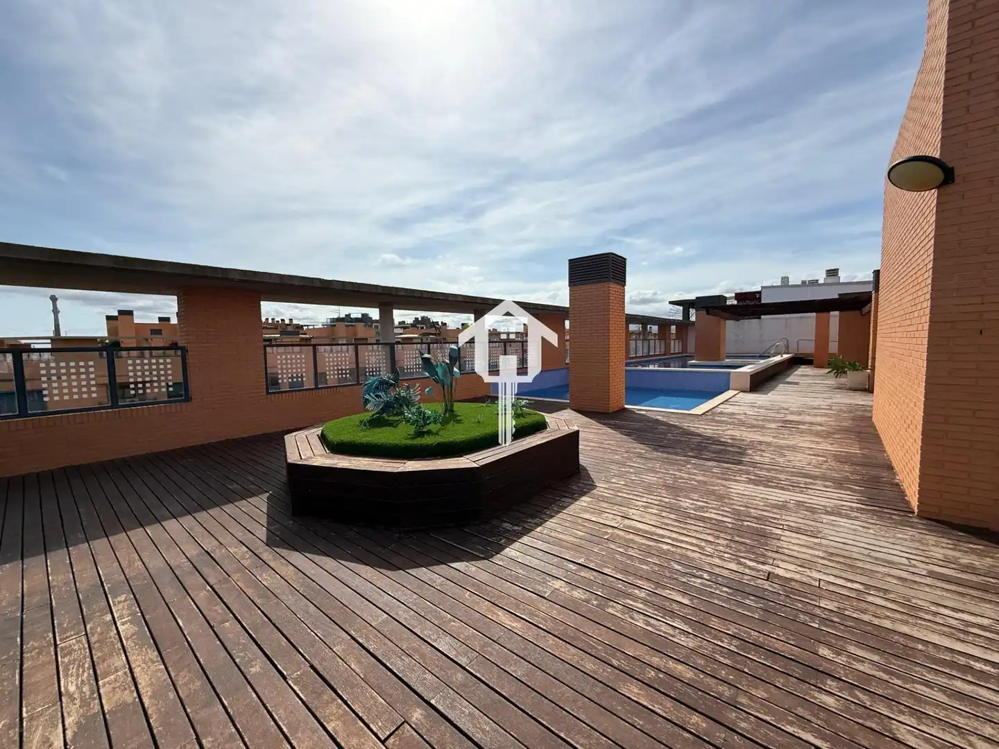 Terrace of Flat for sale in San Vicente del Raspeig / Sant Vicent del Raspeig  with Air Conditioner, Private garden and Furnished