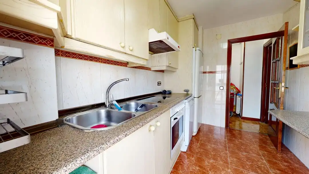 Cocina de Piso de alquiler en Madrid con Aire acondicionado, Calefacción y Terraza