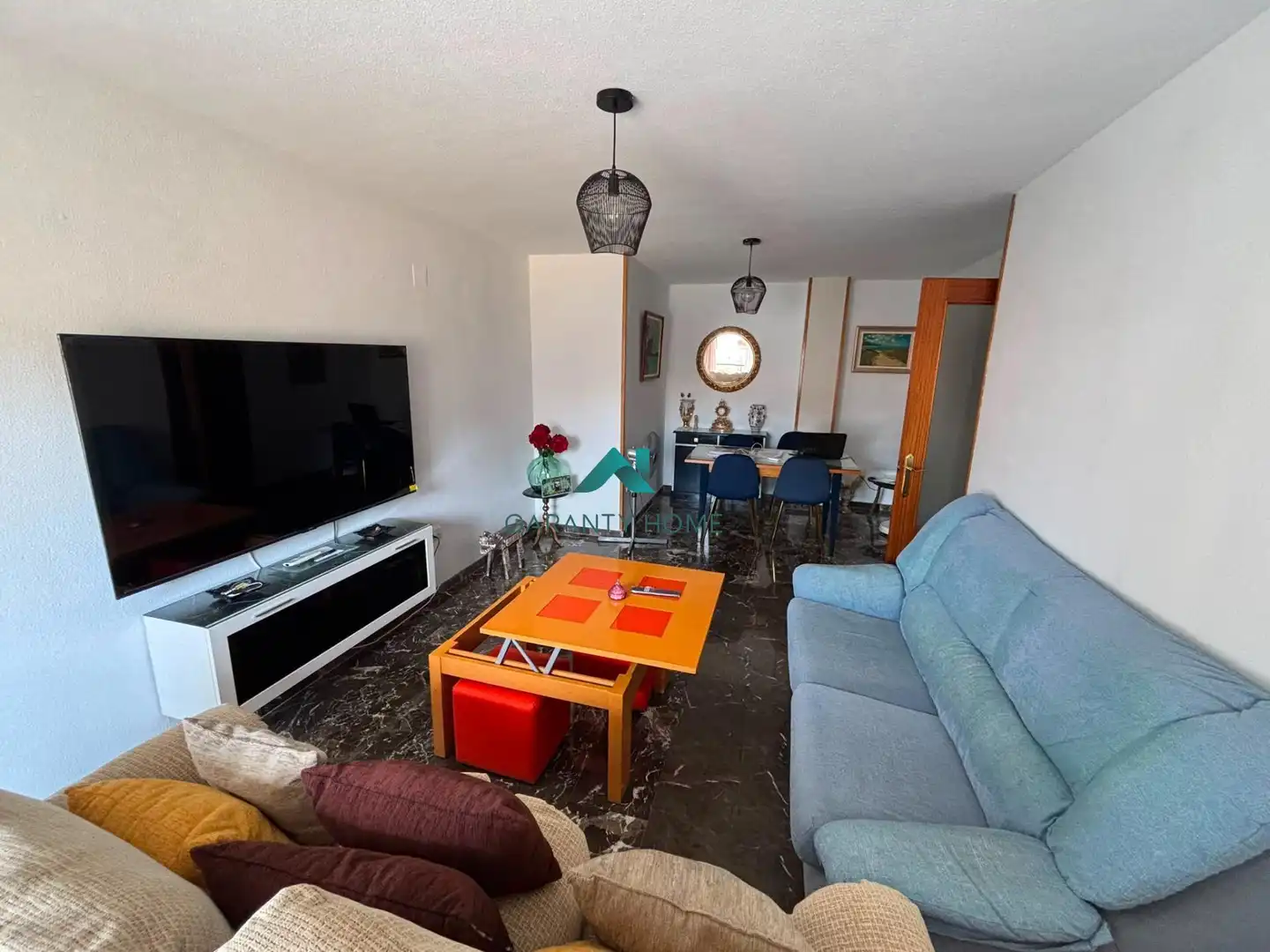 Sala de estar de Piso de alquiler en Jaén con Aire acondicionado, Terraza y Amueblado