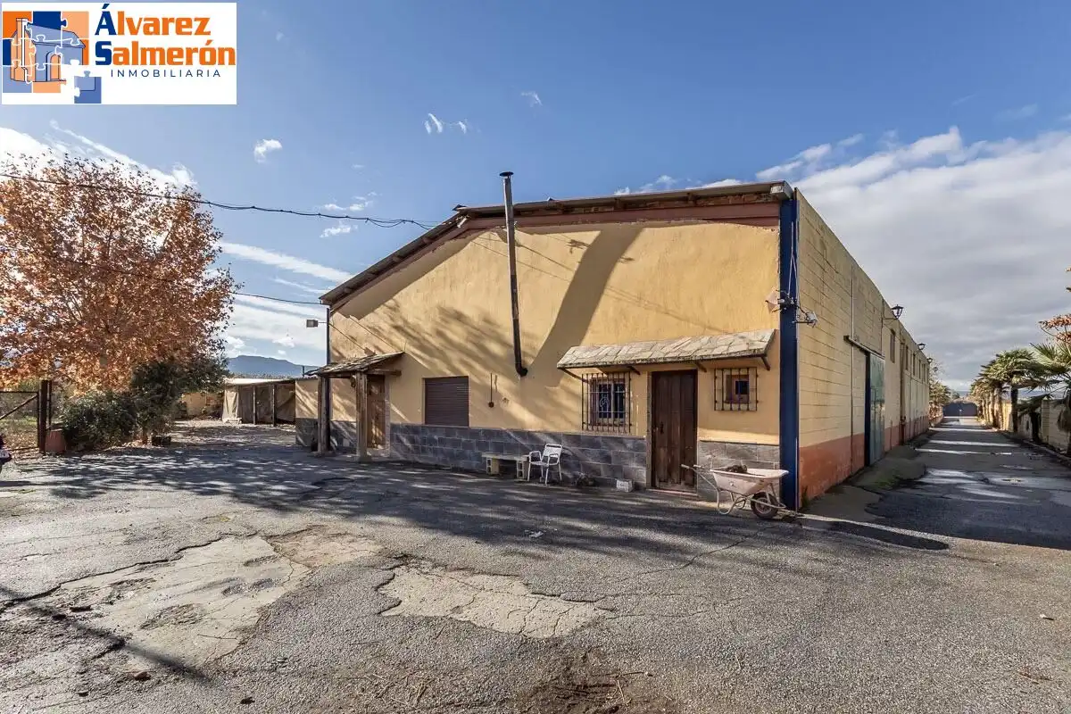 Vista exterior de Casa o xalet en venda en La Zubia amb Jardí privat