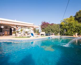 Swimming pool of House or chalet for sale in Elche / Elx  with Air Conditioner, Private garden and Terrace