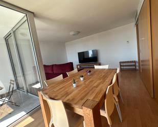 Dining room of Flat to rent in  Valencia Capital  with Air Conditioner, Terrace and Balcony