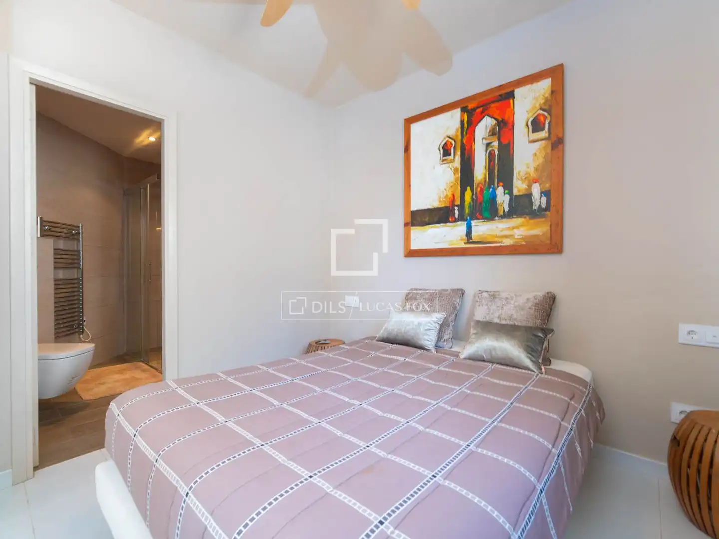 Bedroom of Houses for sale in Santa Eulària des Riu  with Air Conditioner, Heating and Private garden