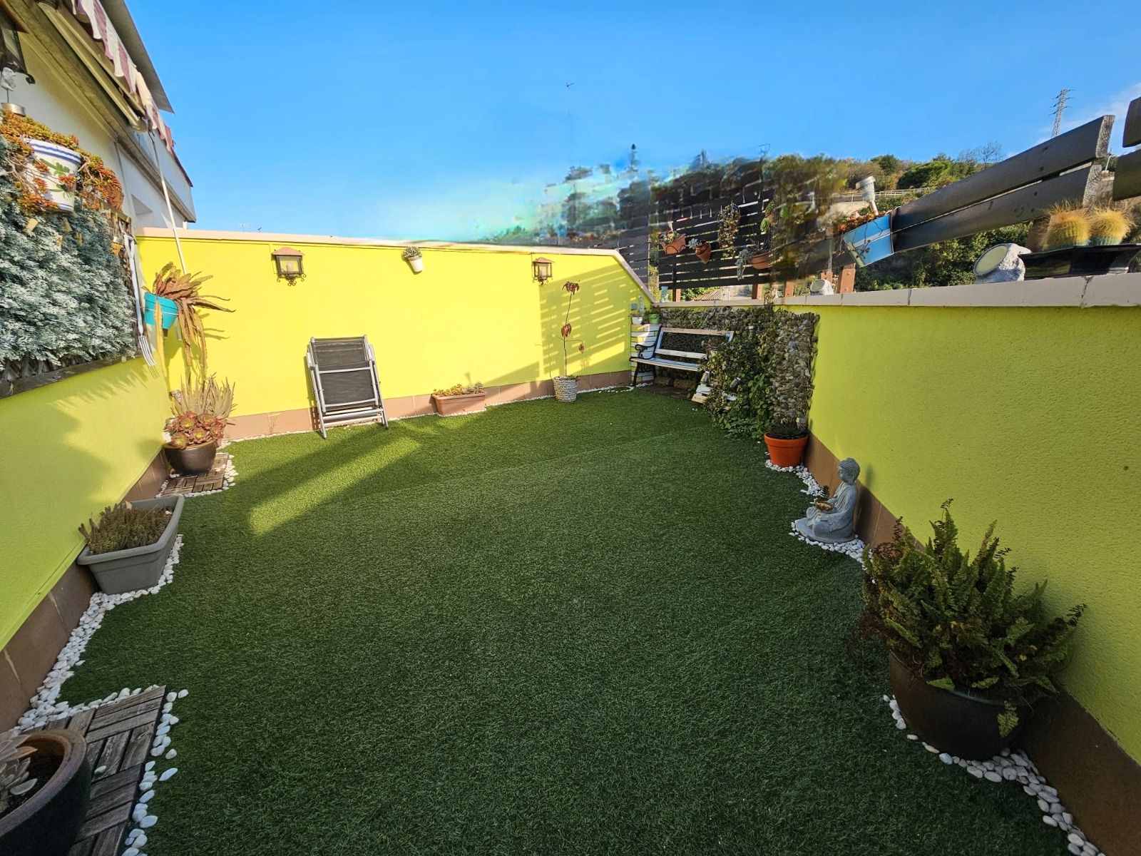Terrace of Attic for sale in Montgat  with Air Conditioner, Heating and Parquet flooring