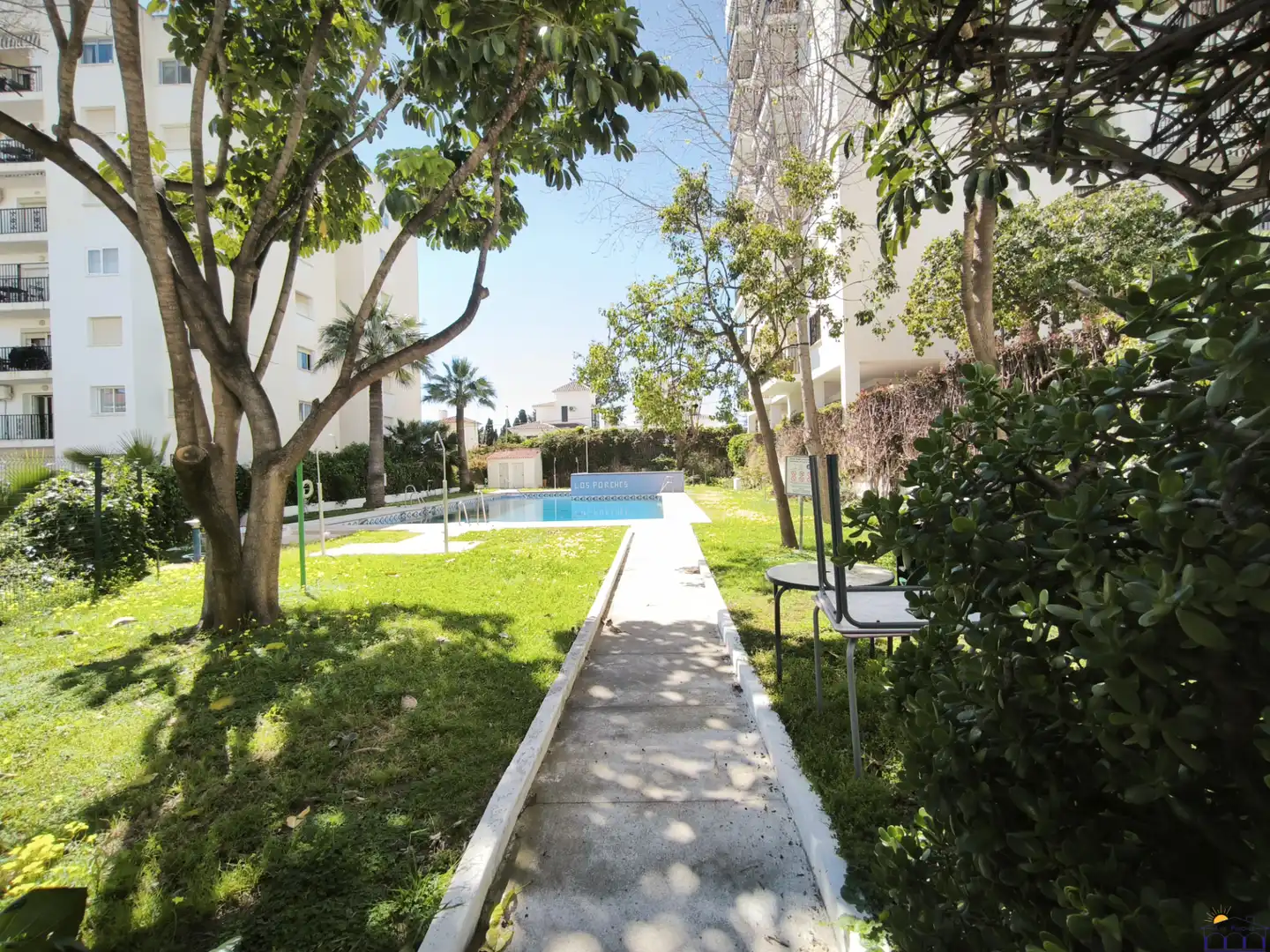 Jardín de Apartamento en venta en Benalmádena con Aire acondicionado, Calefacción y Terraza