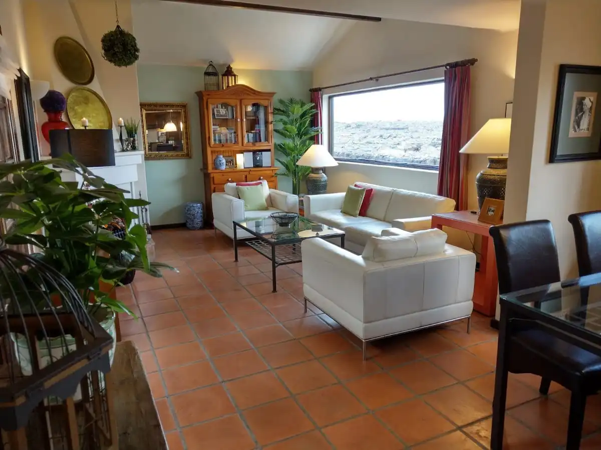 Sala de estar de Casa o chalet en venta en Teguise con Jardín privado, Terraza y Amueblado