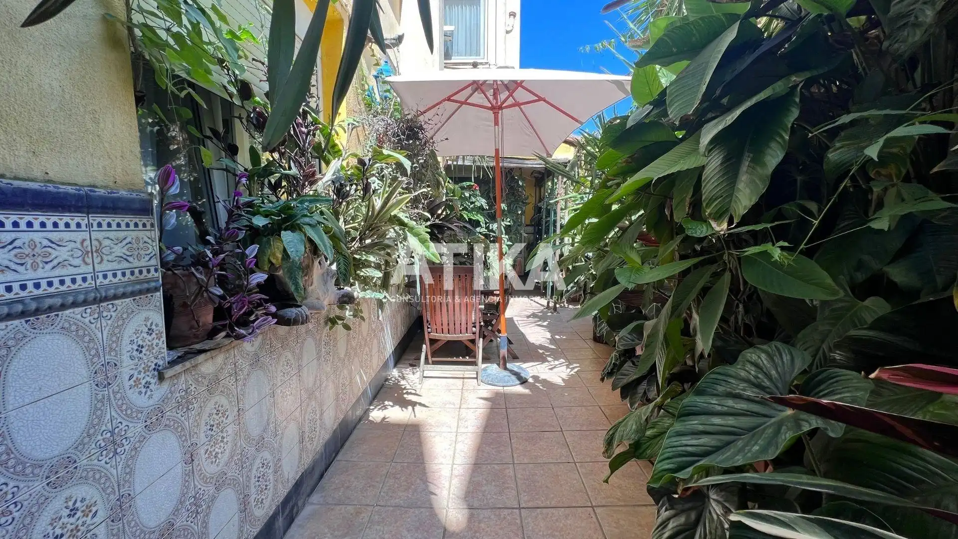 Garden of Flat for sale in Ontinyent  with Heating, Terrace and Storage room