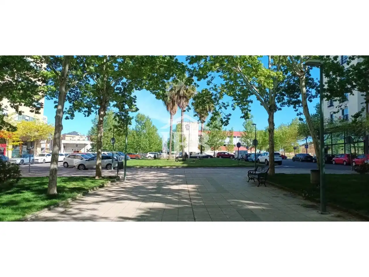 Vista exterior de Pis en venda en Badajoz amb Aire condicionat, Calefacció i Moblat