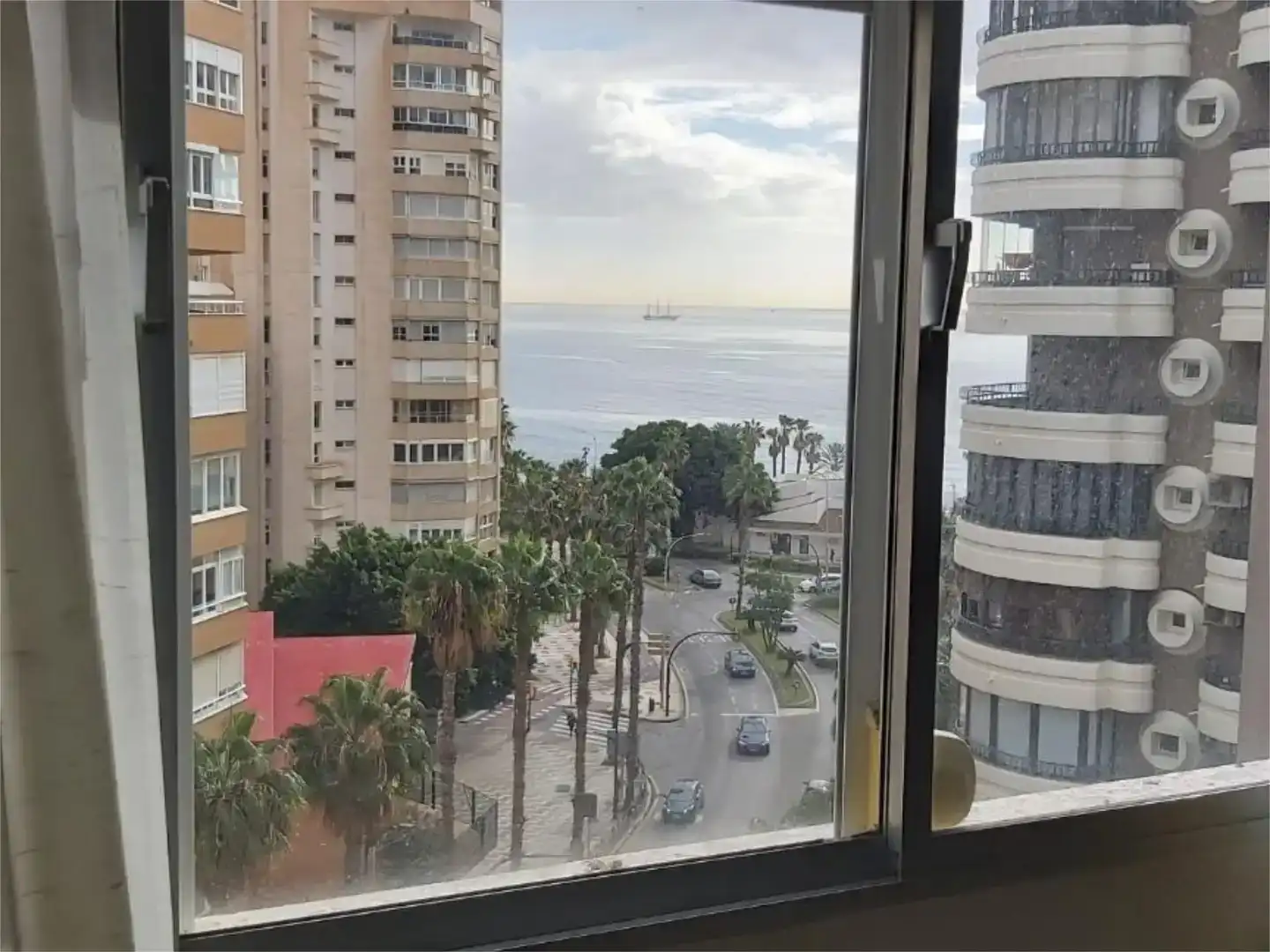 Vista exterior de Pis en venda en Málaga Capital amb Balcó