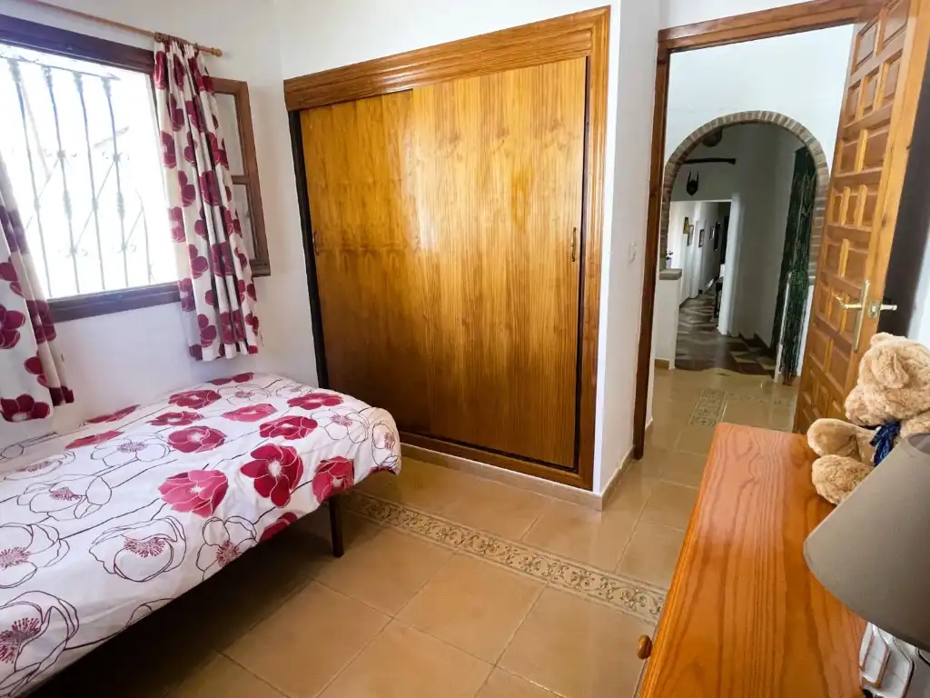 Dormitori de Casa o xalet en venda en Mojácar amb Aire condicionat, Jardí privat i Terrassa