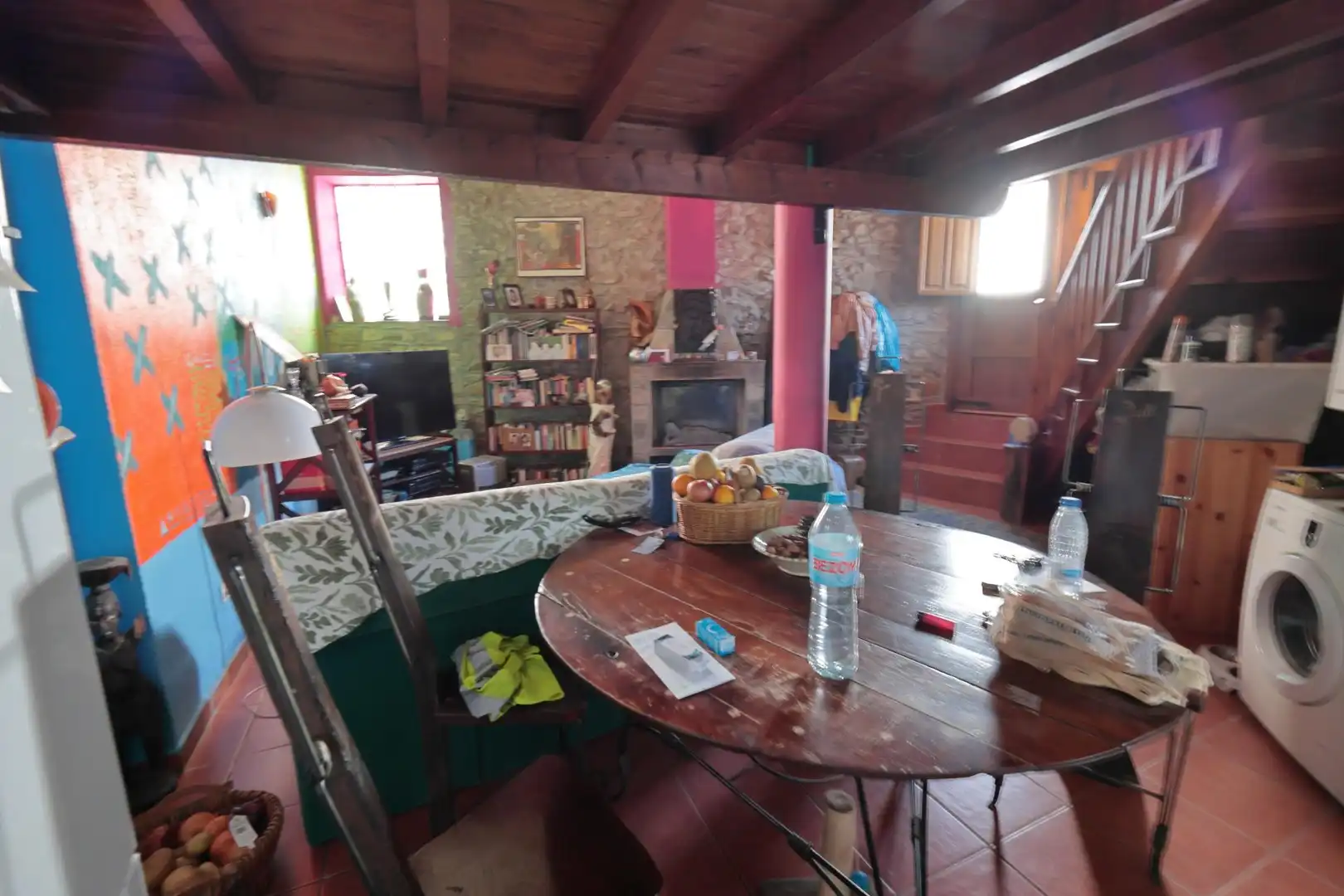 Menjador de Finca rústica en venda en Villafranca del Bierzo amb Calefacció