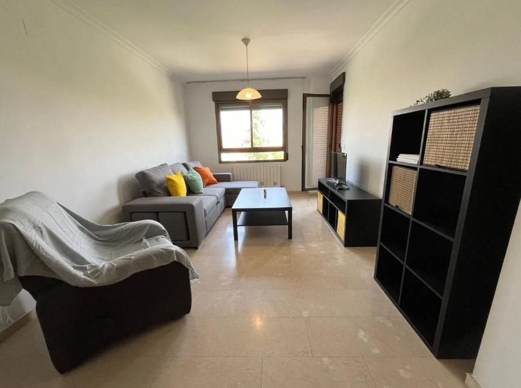 Living room of Flat to rent in  Granada Capital  with Heating and Balcony