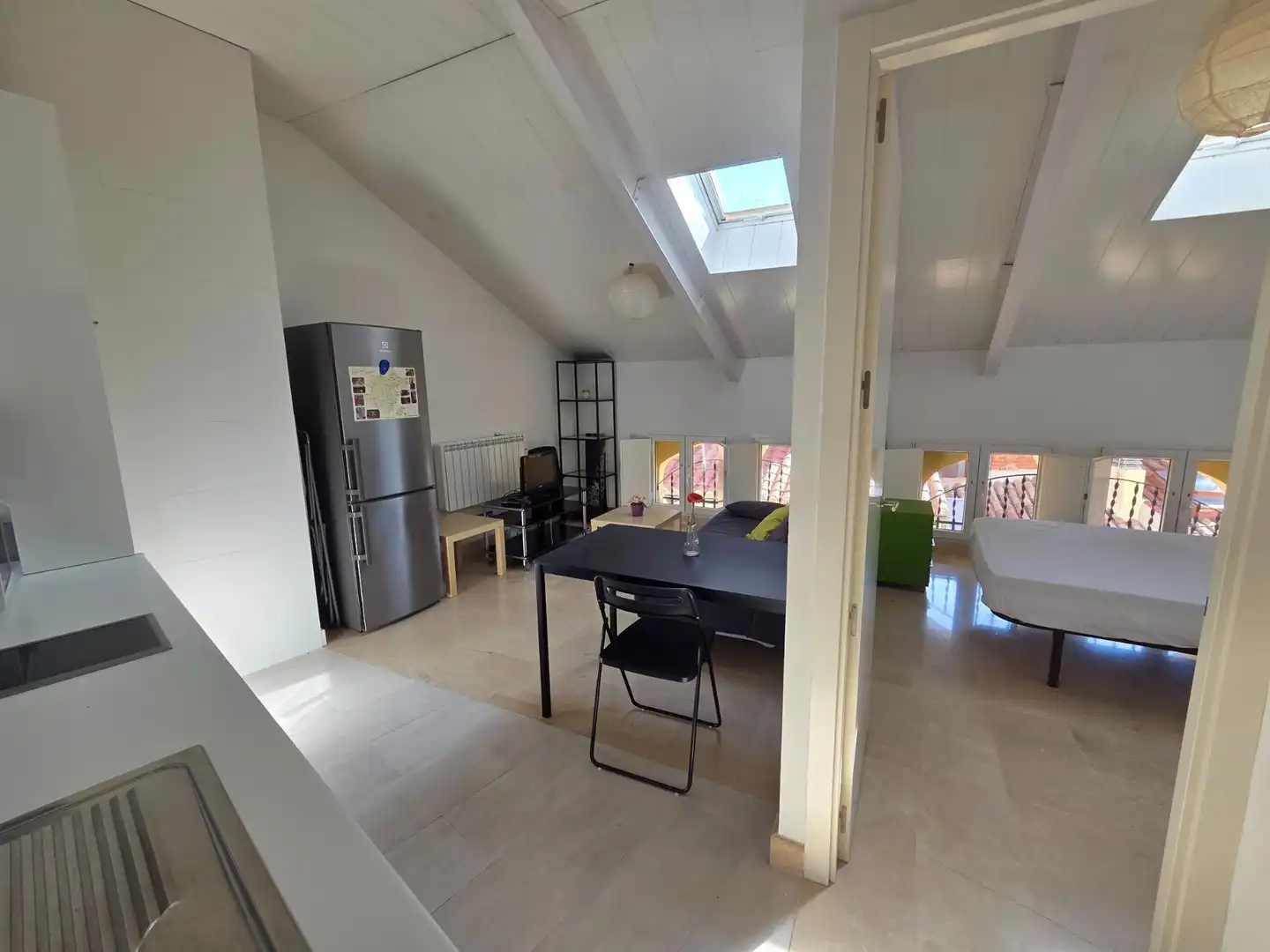 Sala de estar de Apartamento en venta en Teruel con Calefacción, Trastero y Amueblado