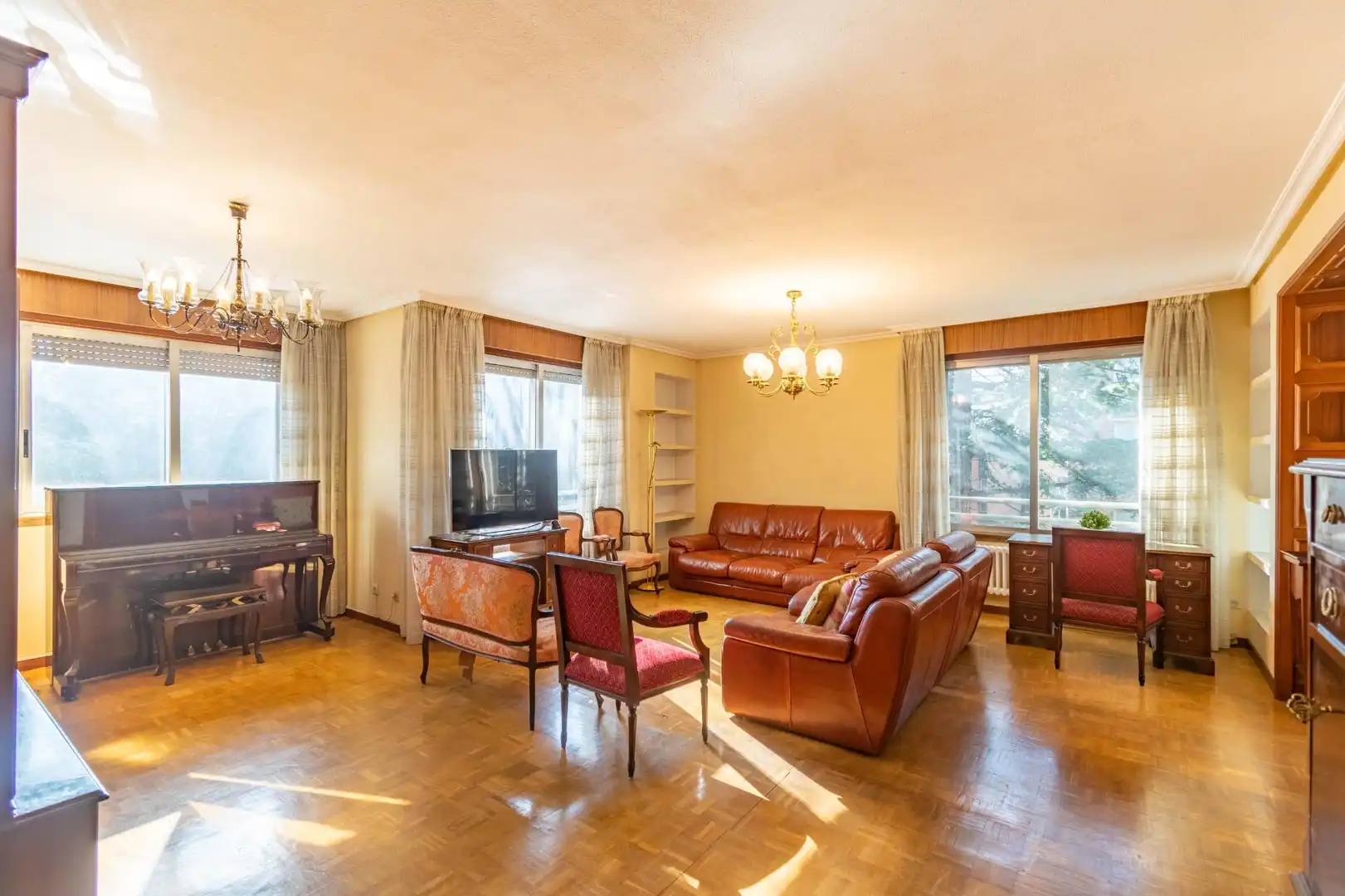Sala d'estar de Pis en venda en  Pamplona / Iruña amb Calefacció