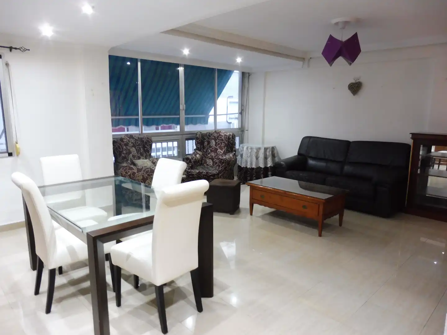 Sala de estar de Piso en venta en Málaga con Aire acondicionado, Amueblado y Horno
