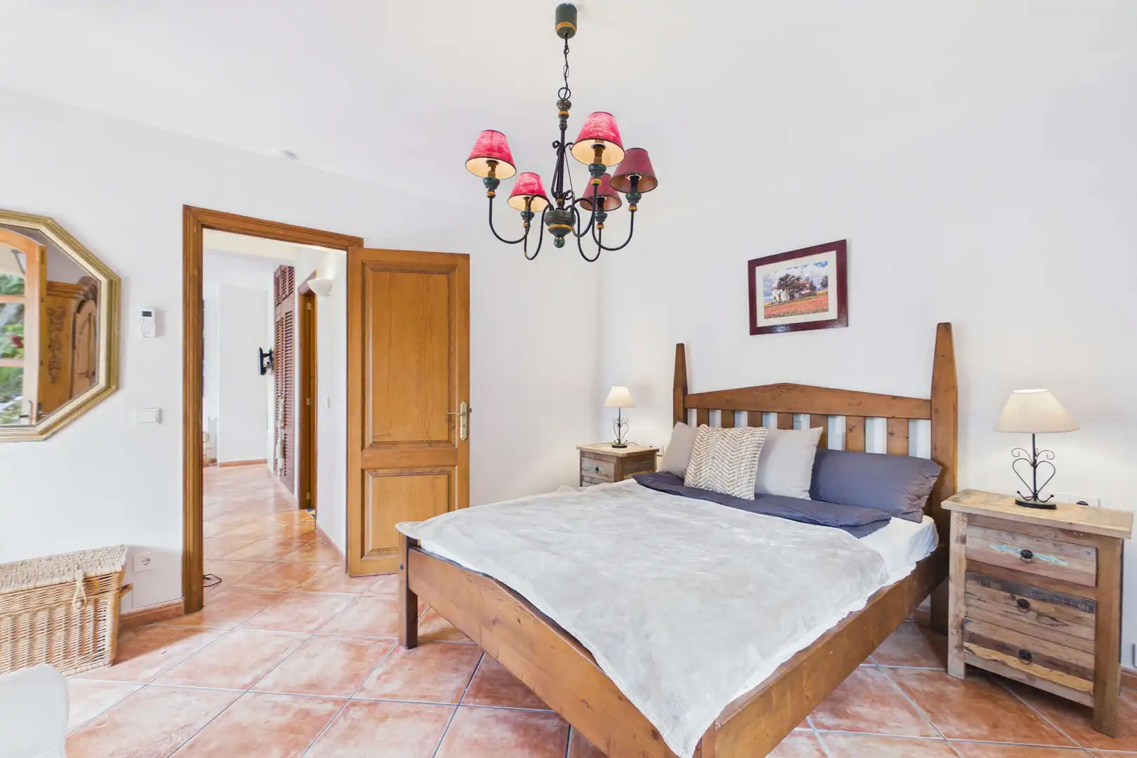 Dormitori de Casa adosada en venda en Manacor amb Aire condicionat, Terrassa i Moblat