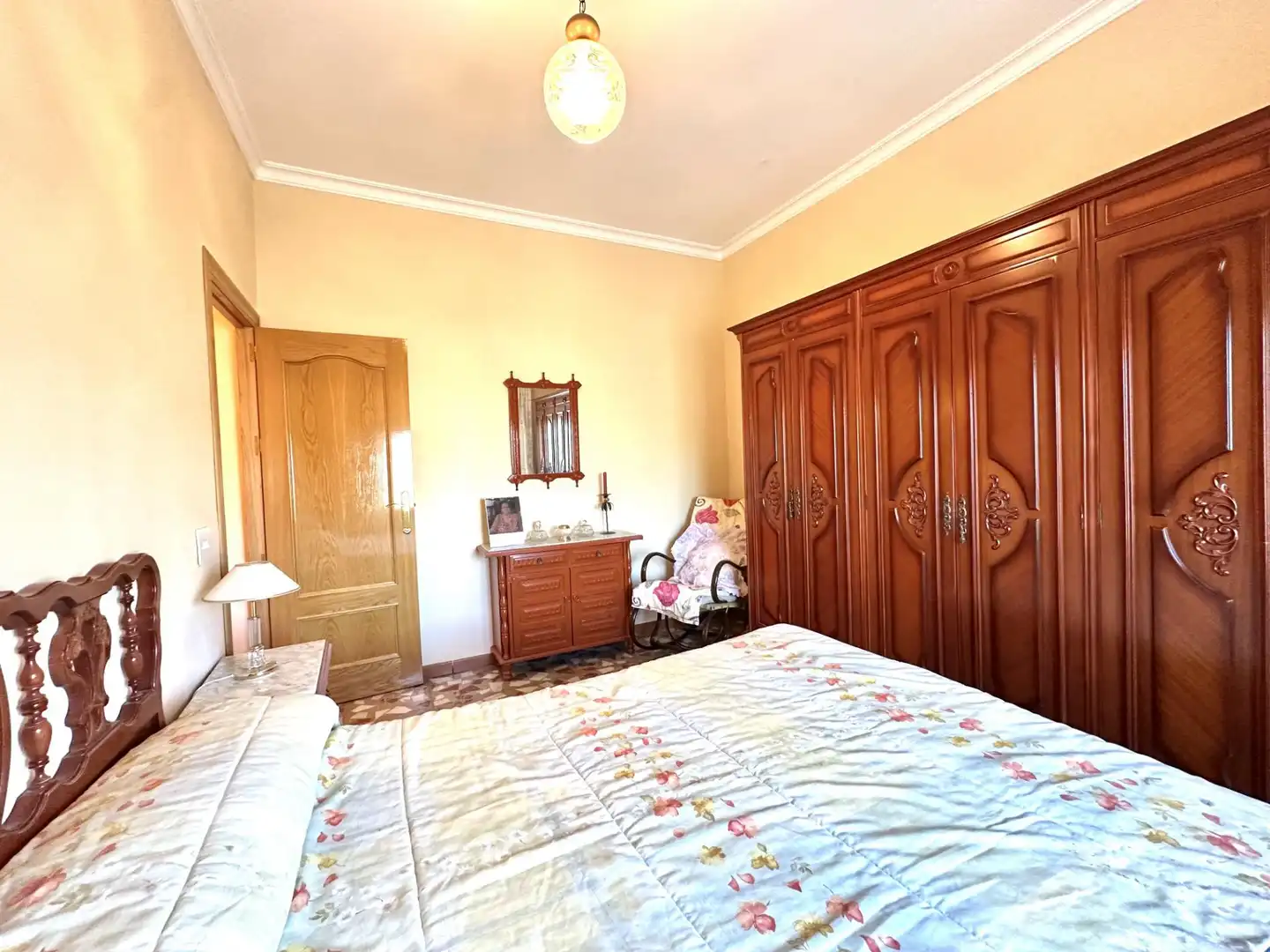 Schlafzimmer von Country house zum Verkauf in Lorca mit Klimaanlage und Privatgarten