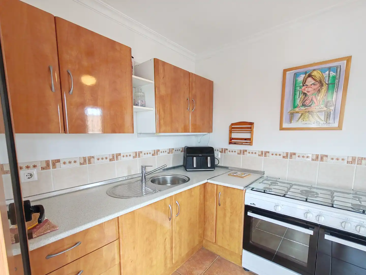 Cocina de Casa o chalet en venta en Huércal-Overa con Aire acondicionado, Jardín privado y Terraza