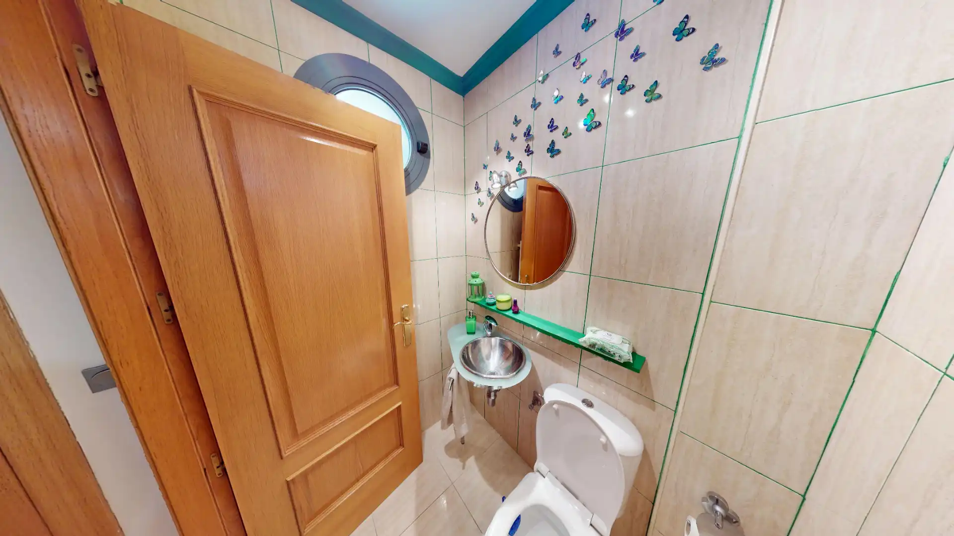 Baño de Casa adosada en venta en Albacete con Aire acondicionado, Calefacción y Parquet