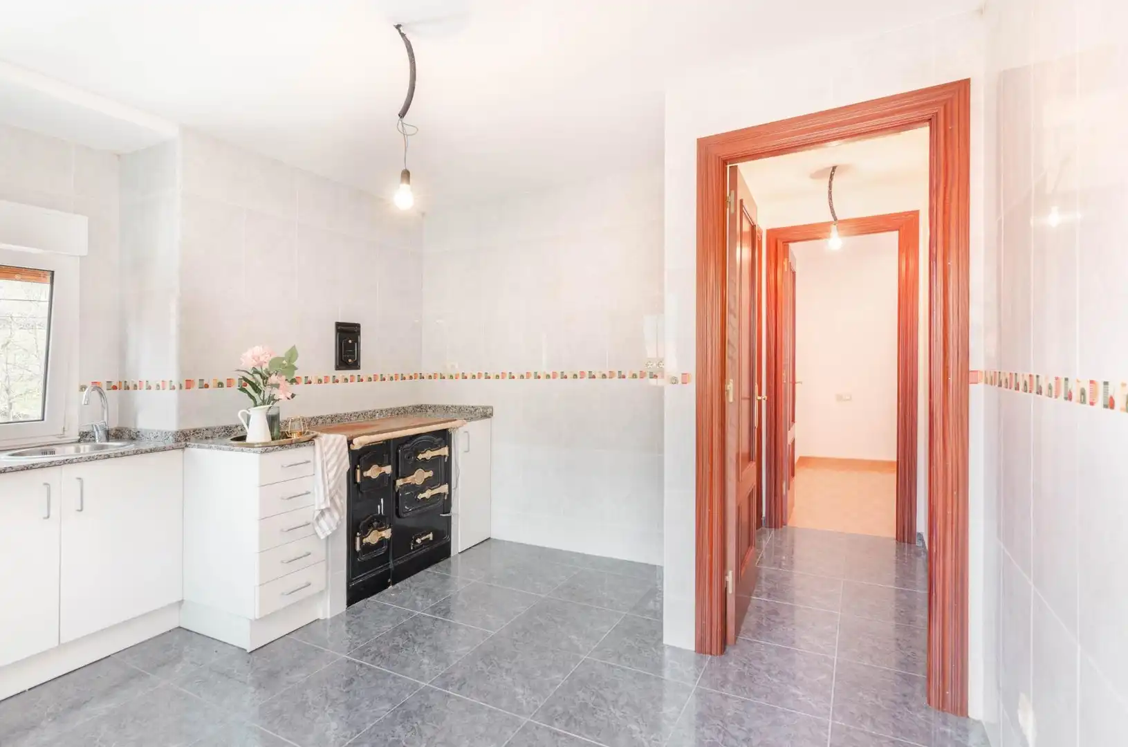 Cocina de Casa o chalet en venta en Somiedo con Jardín privado, Trastero y Amueblado