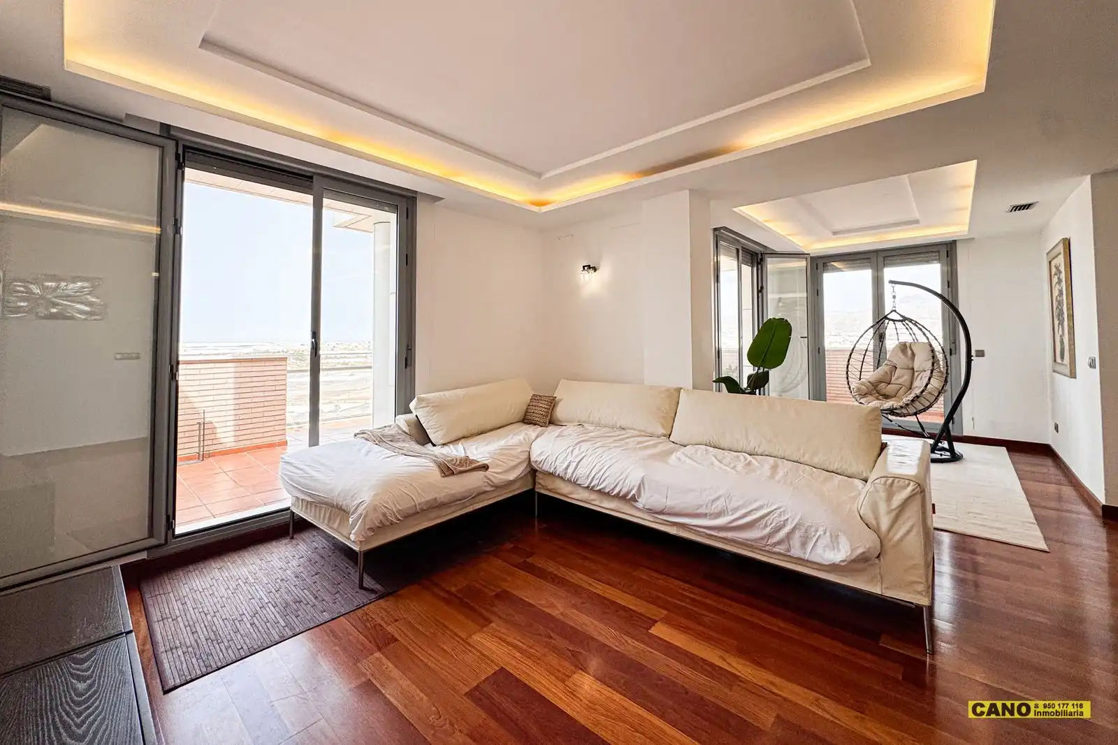 Living room of Flat for sale in El Ejido  with Terrace, Storage room and Swimming Pool
