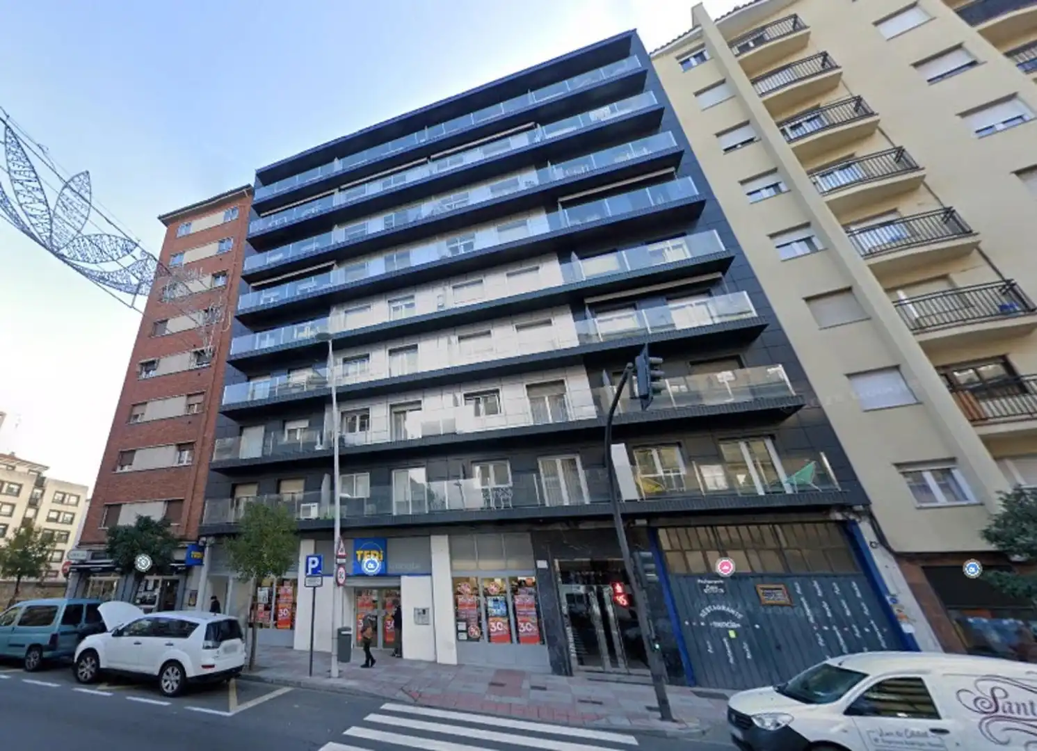 Exterior view of Flat for sale in Salamanca  with Air Conditioner and Heating