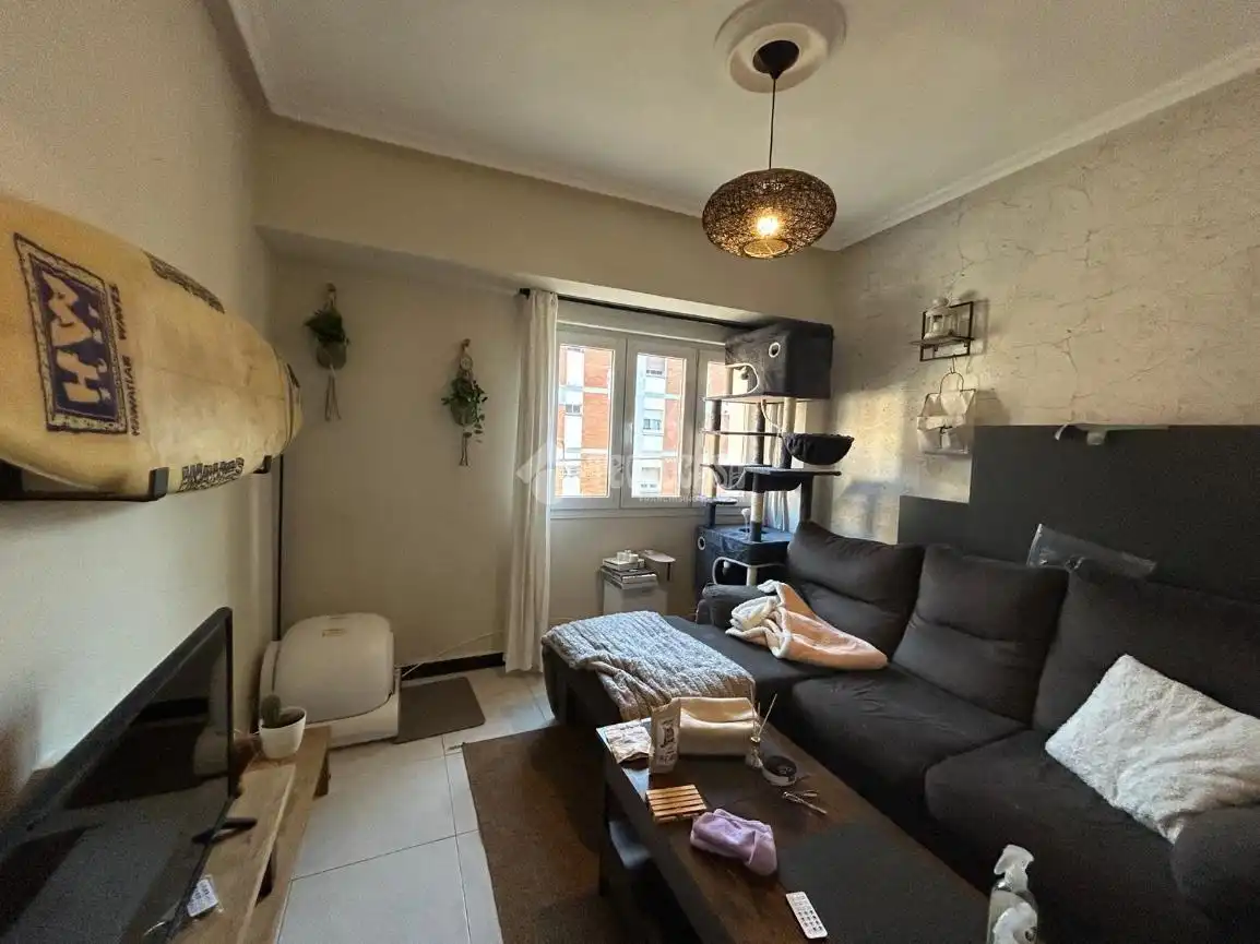 Sala de estar de Piso en venta en Gijón 